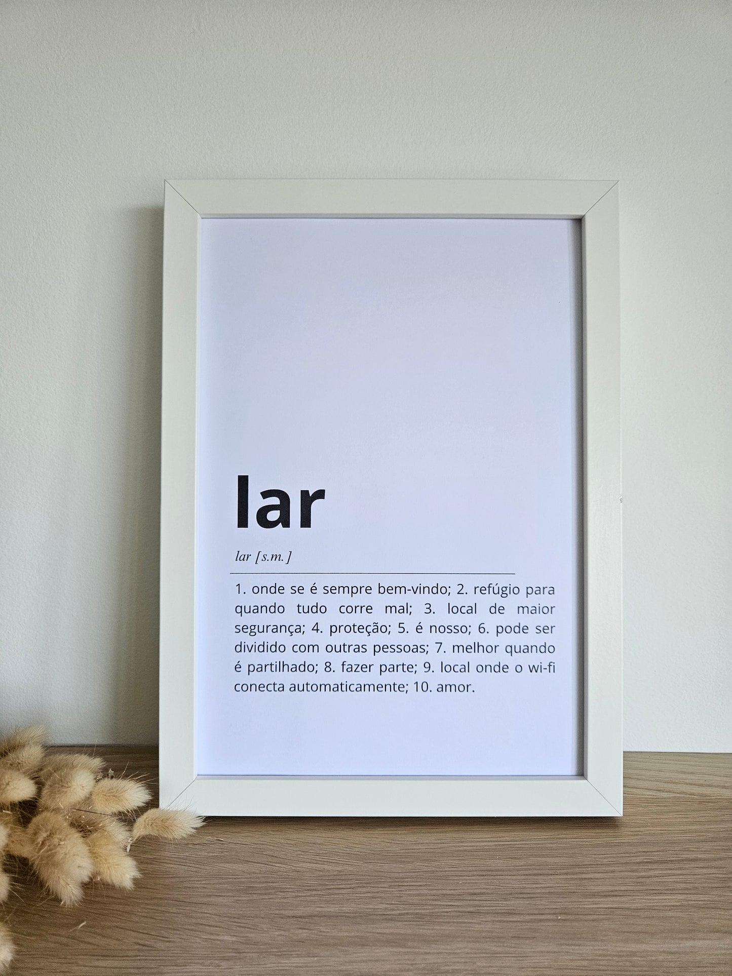 Quadro Definição: Lar