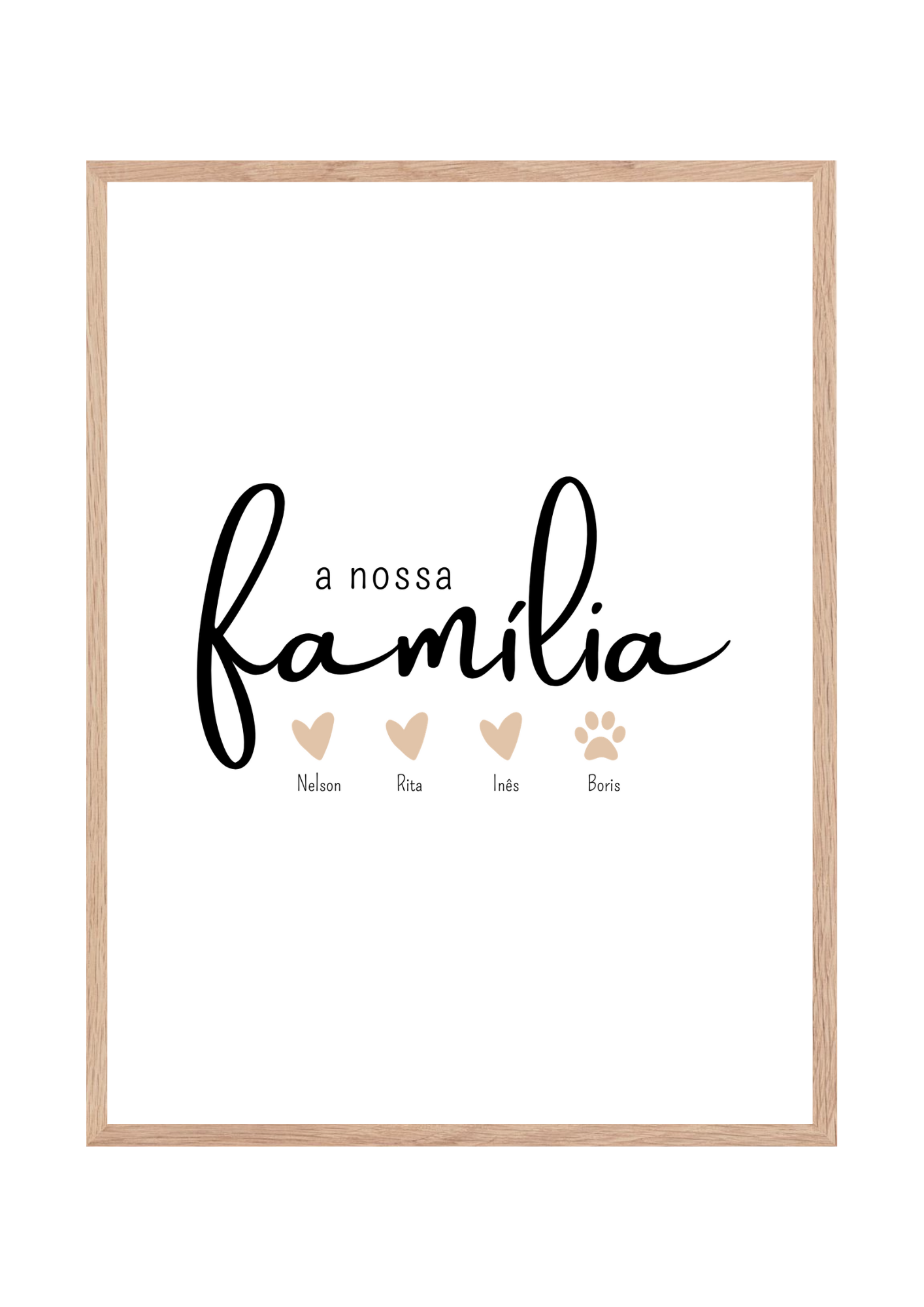 Quadro A nossa família!
