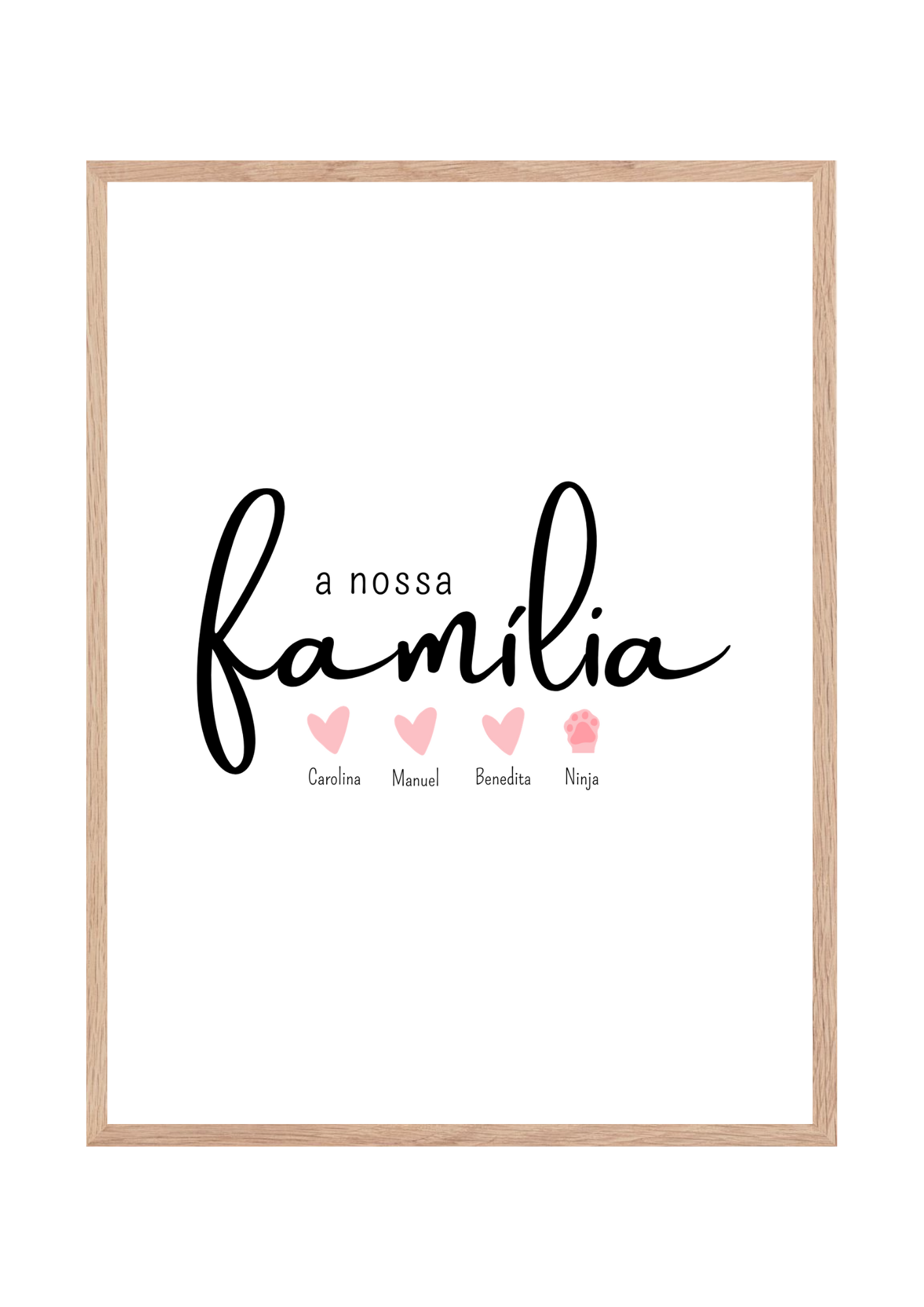 Quadro A nossa família!