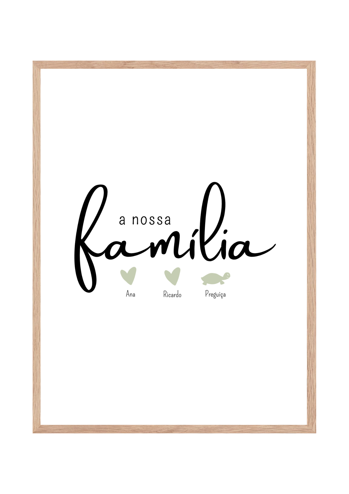 Quadro A nossa família!