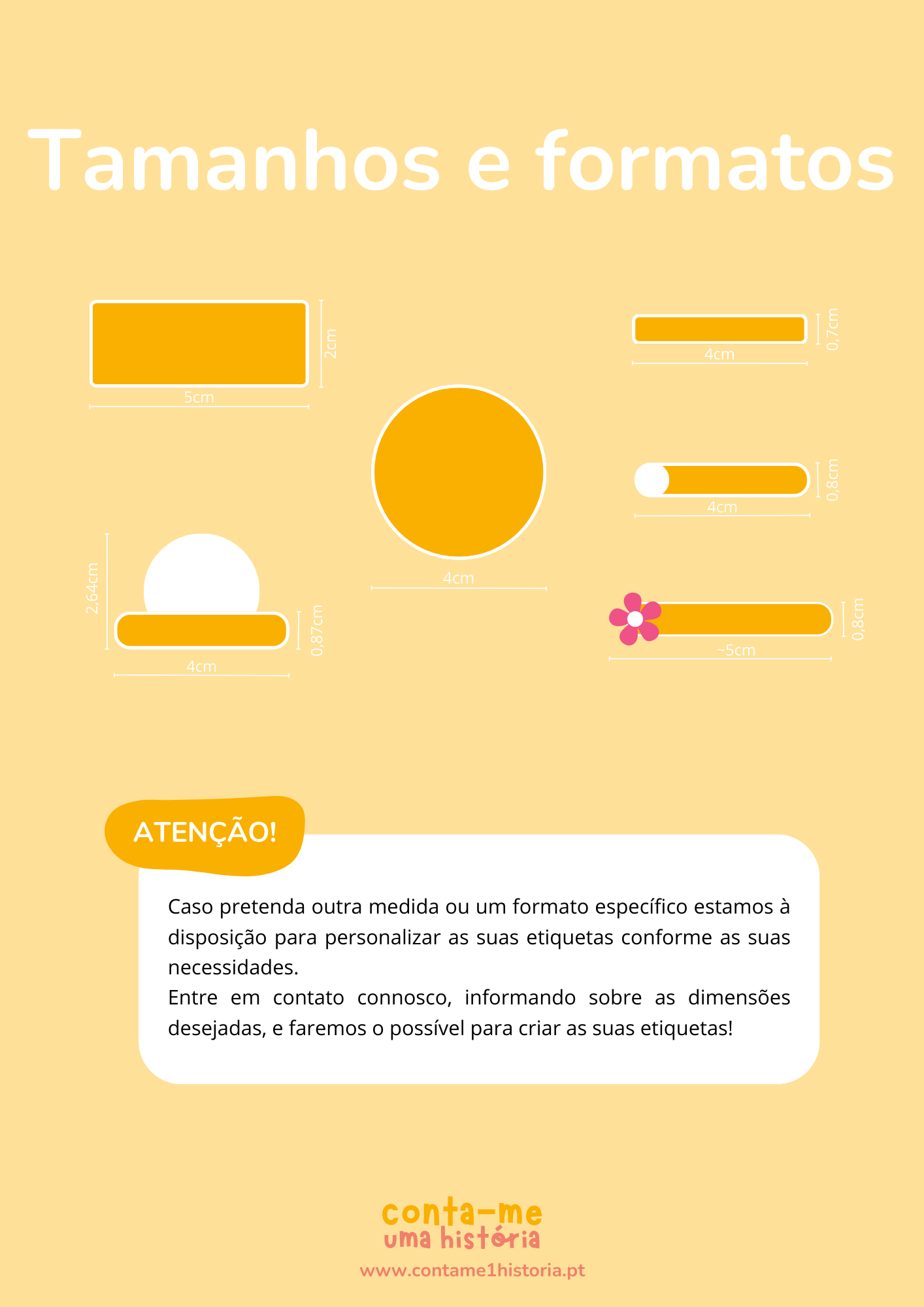 Etiquetas redondas 4cm