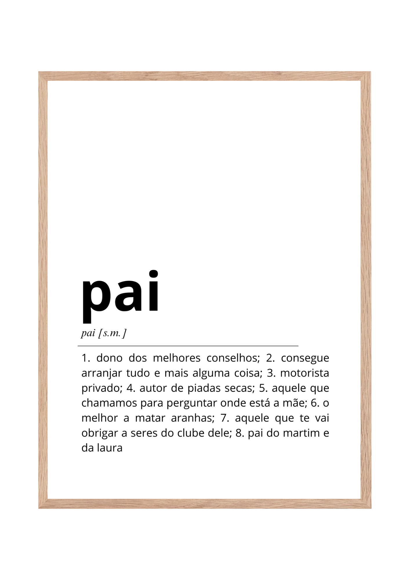 Quadro Definição: Pai