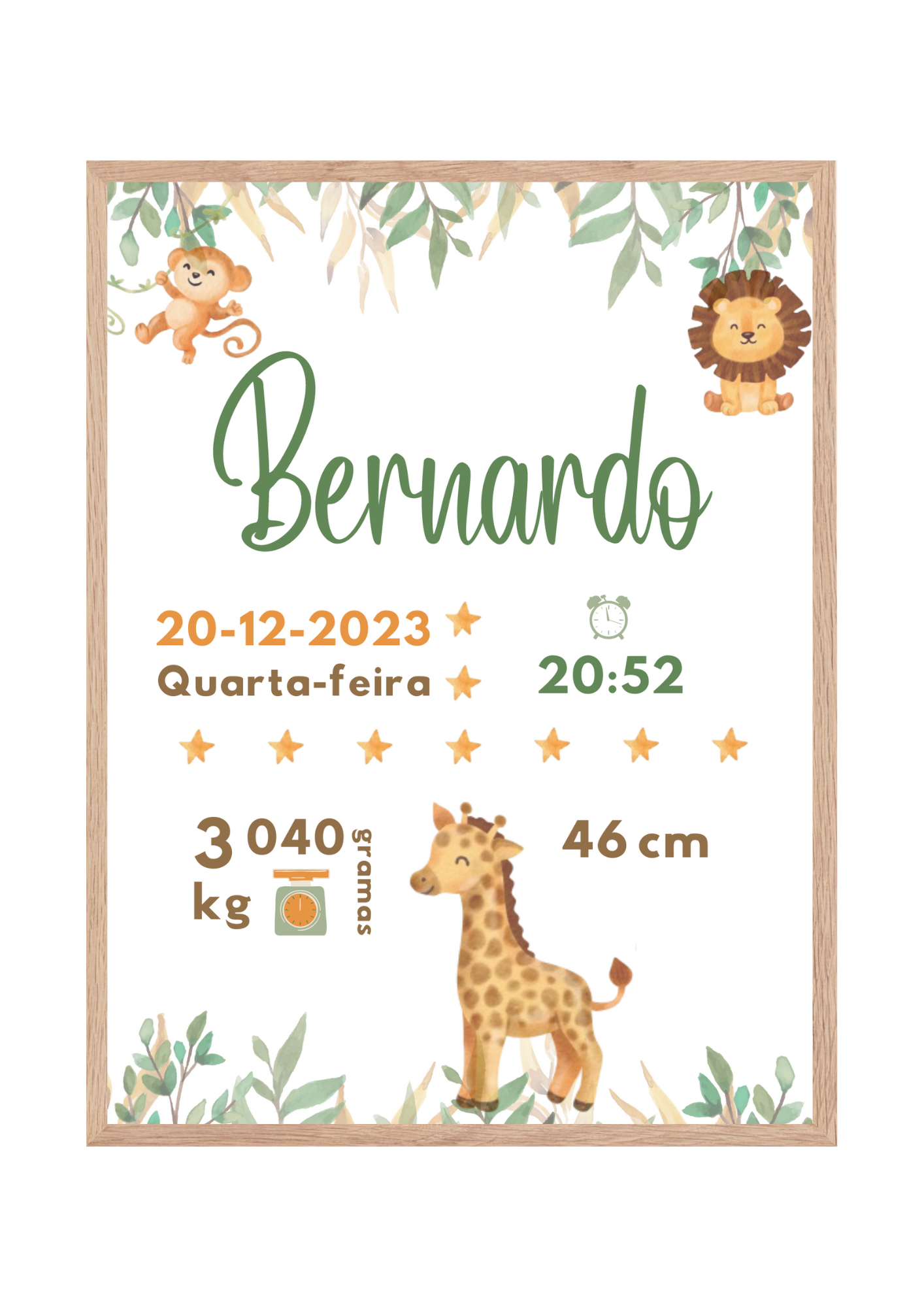 Quadro Nascimento A Selva