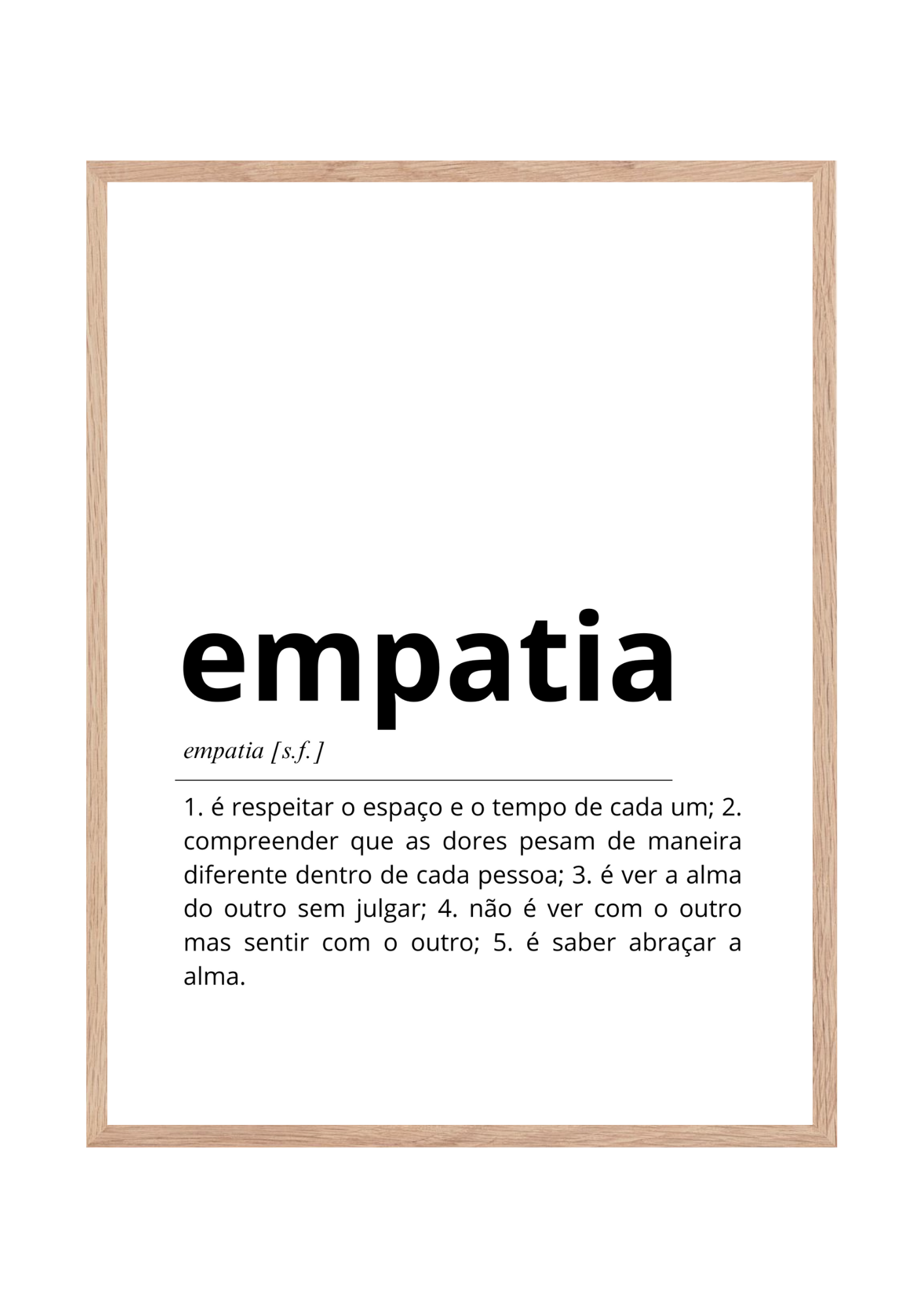 Quadro Definição: Empatia