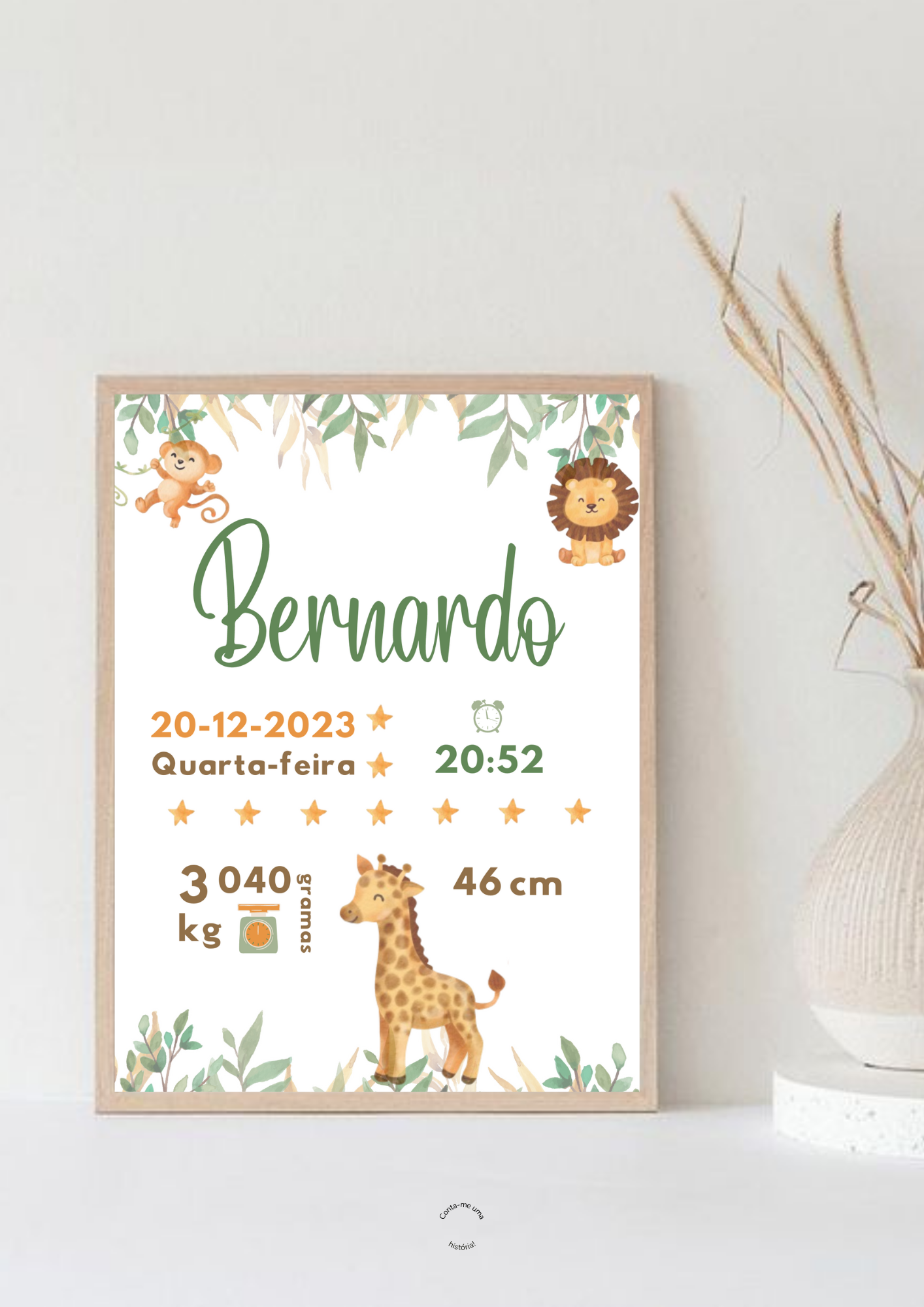 Quadro Nascimento A Selva