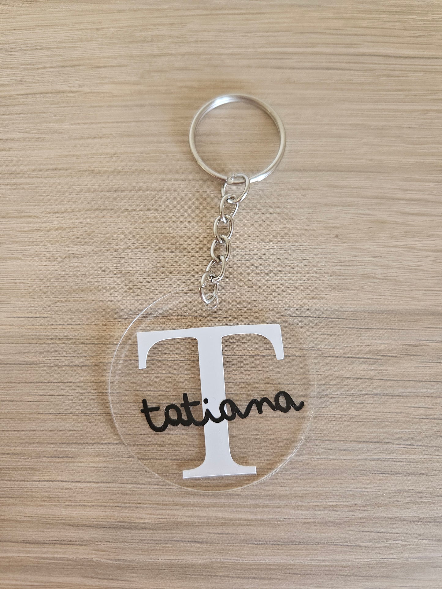 Porta-chaves nome personalizável