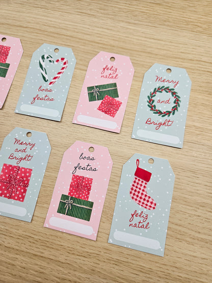 Etiquetas Tags Prendas Natal