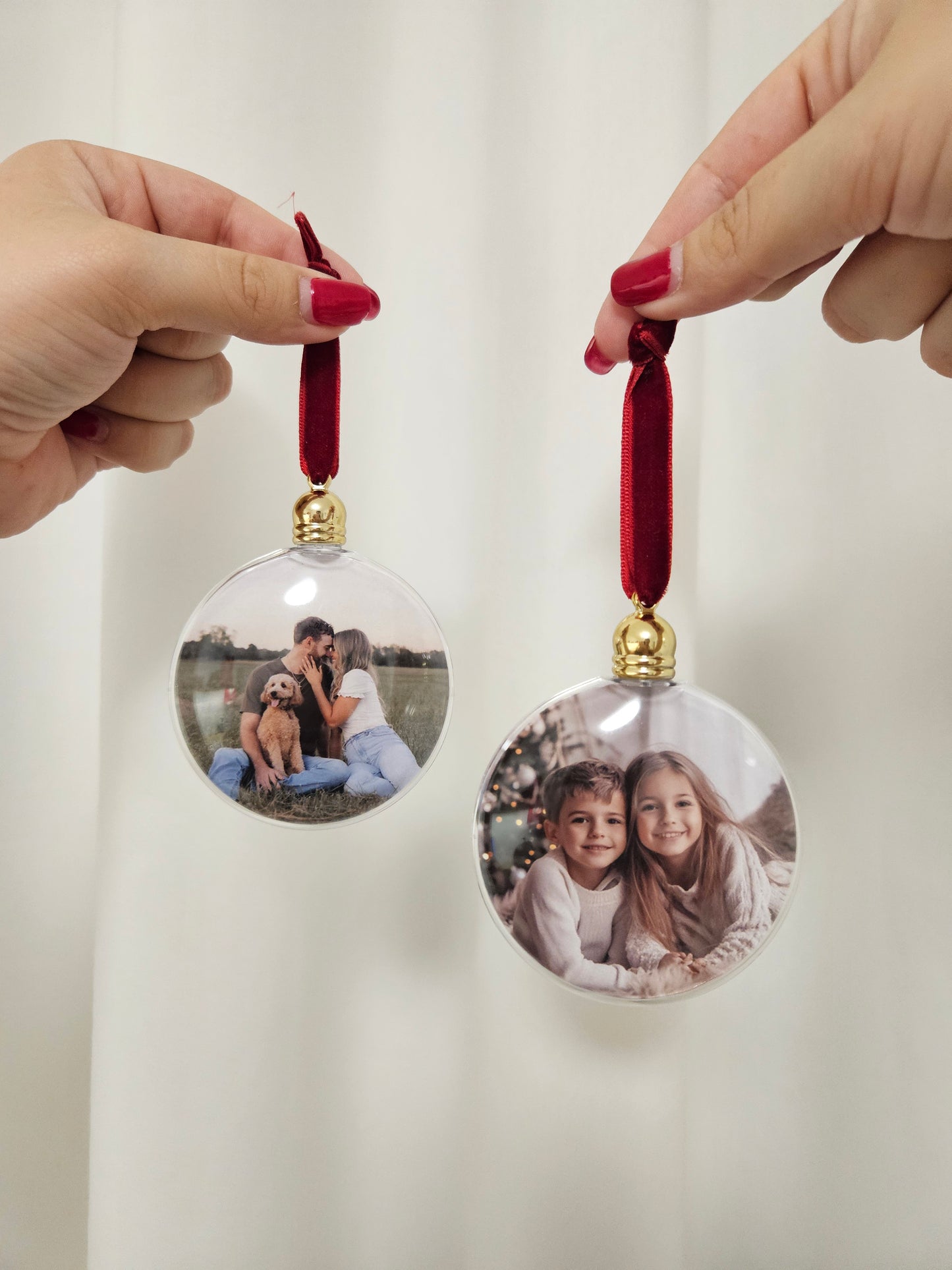 Bola de Natal personalizada