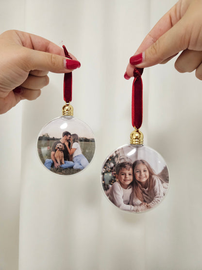 Bola de Natal personalizada