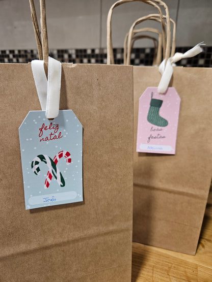 Etiquetas Tags Prendas Natal
