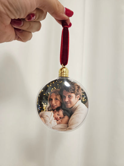 Bola de Natal personalizada