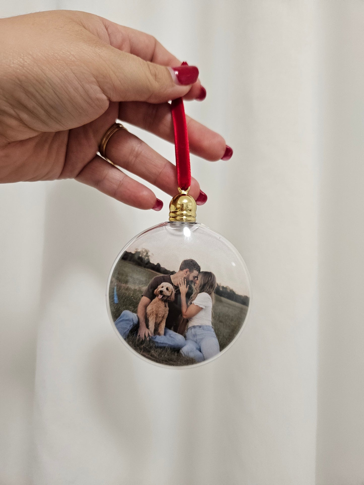 Bola de Natal personalizada