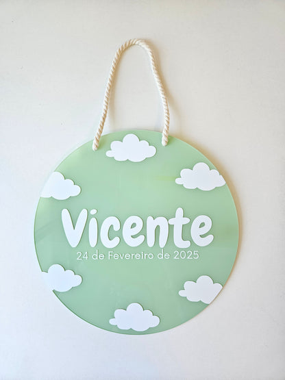 Placa Acrílico personalizada